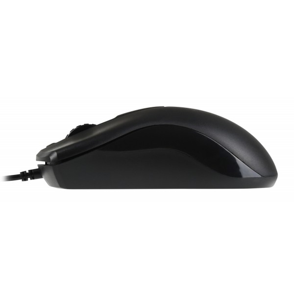 POWERTECH ενσύρματο ποντίκι PT-808, 1000DPI, USB, μαύρο - Συνοδευτικά PC