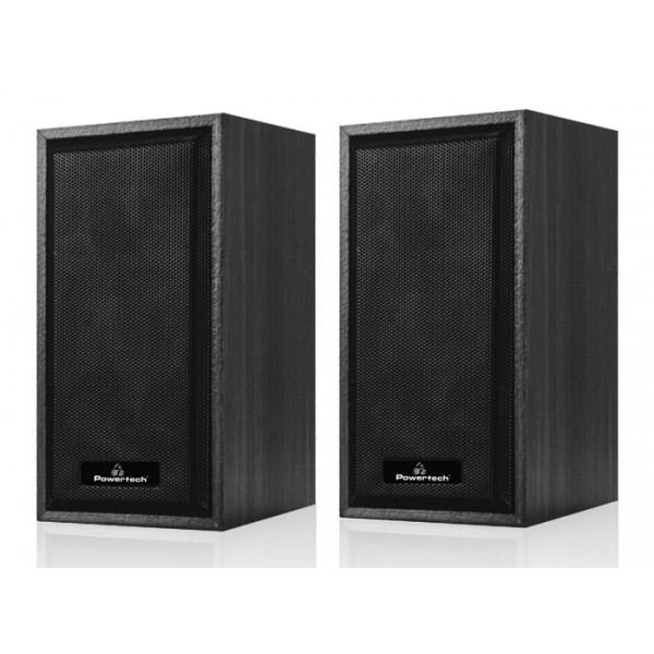 POWERTECH ηχεία Premium sound PT-845, 2x 3W, 3.5mm, μαύρα - Σύγκριση Προϊόντων