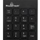 POWERTECH ενσύρματο αριθμητικό πληκτρολόγιο PT-938, USB, μαύρο