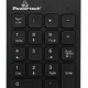 POWERTECH ασύρματο αριθμητικό πληκτρολόγιο PT-939, 2.4GHz, μαύρο