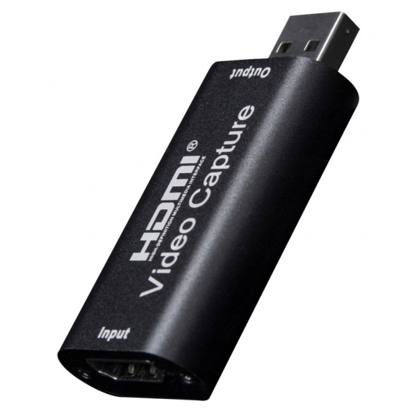 POWERTECH converter καταγραφής video PTH-047, HDMI σε USB 3.0, μαύρος - Εικόνα