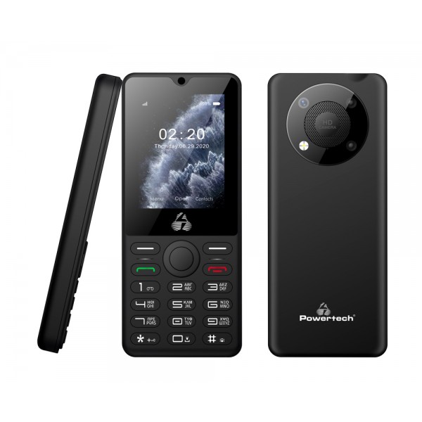 POWERTECH κινητό τηλέφωνο Milly Big II, 2.4", με φακό, μαύρο - Σύγκριση Προϊόντων