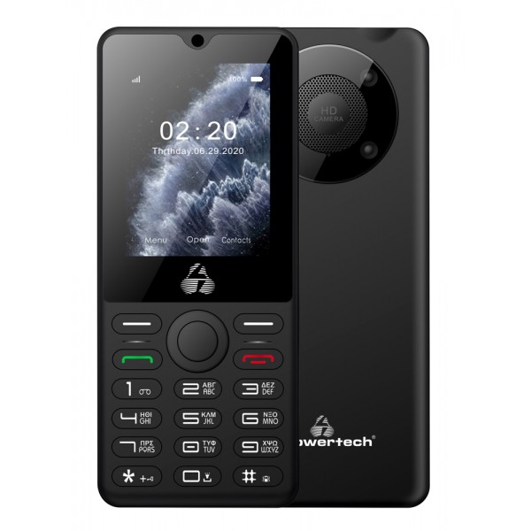 POWERTECH κινητό τηλέφωνο Milly Big II, 2.4", με φακό, μαύρο - Σύγκριση Προϊόντων
