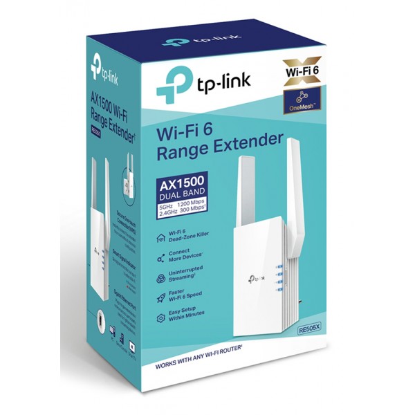 NW TL AC1500 WiFi6 Range Extender RE505X