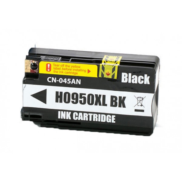 Συμβατό Inkjet για HP, 950 XL, 73ml, Black - Εκτυπωτές & Toner-Ink