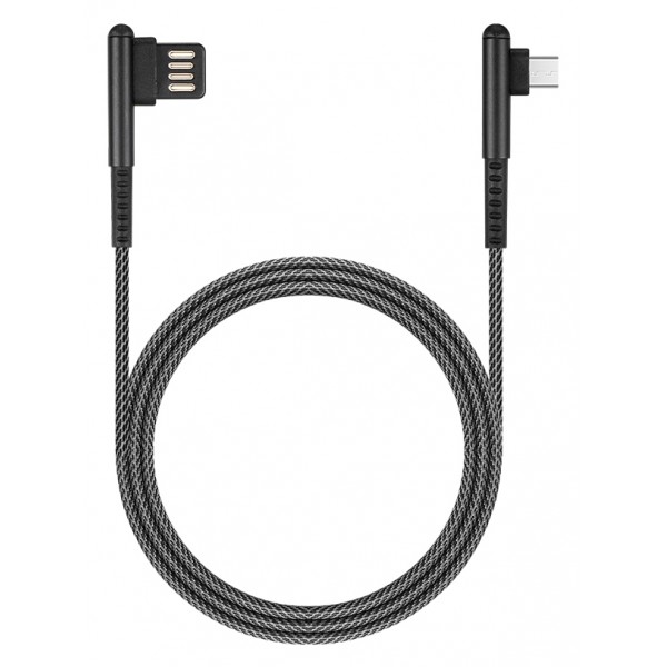 ROCKROSE καλώδιο USB σε Micro USB Janus AM, 2.1A, 1m, μαύρο - USB