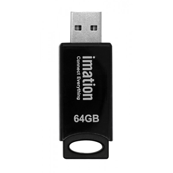 IMATION USB Flash Drive OD33 RT02330064, 64GB, USB 2.0, μαύρο - Σύγκριση Προϊόντων