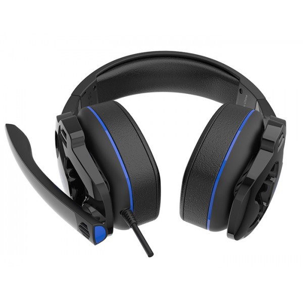 SADES gaming headset Ppower, 3.5mm, multiplatform, 50mm, 1.5m, μαύρο - Συνοδευτικά PC