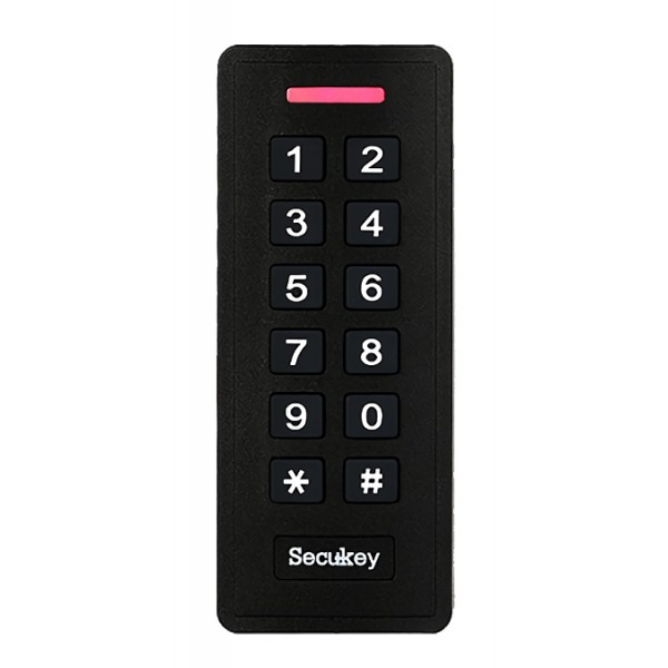 SECUKEY αυτόνομο αδιάβροχο πληκτρολόγιο πρόσβασης SCK-K2-EM, 125KHz - Καρταναγνώστες