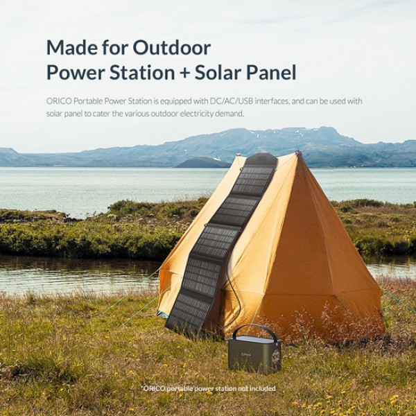 ORICO ηλιακός φορτιστής SCP2-100, με έξοδο USB/USB-C/DC, foldable, 100W - Σύγκριση Προϊόντων