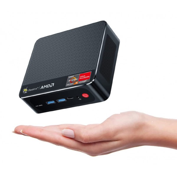 BEELINK mini PC SER, AMD 5560U, 16GB, 500GB M.2, Windows 11 Pro
