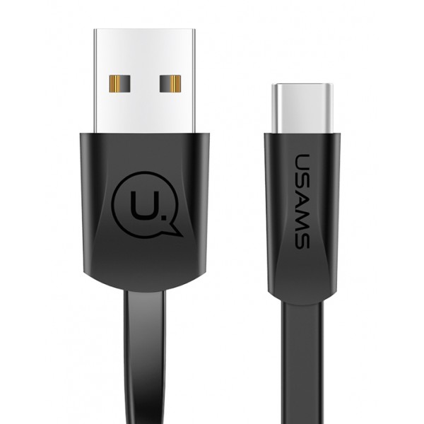 USAMS Καλώδιο USB σε Type-C US-SJ200, 1.2m, μαύρο - USAMS