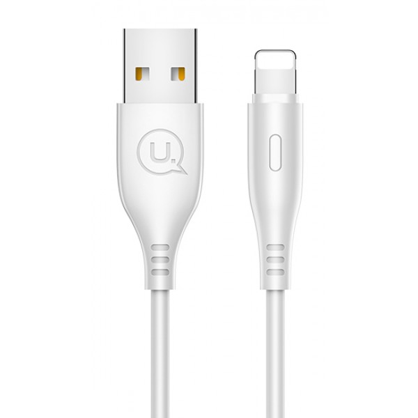 USAMS καλώδιο Lightning σε USB US-SJ266, 2A, 1m, λευκό - USB
