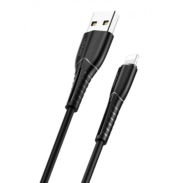 USAMS καλώδιο Lightning σε USB US-SJ364, 2A, 1m, μαύρο - USB