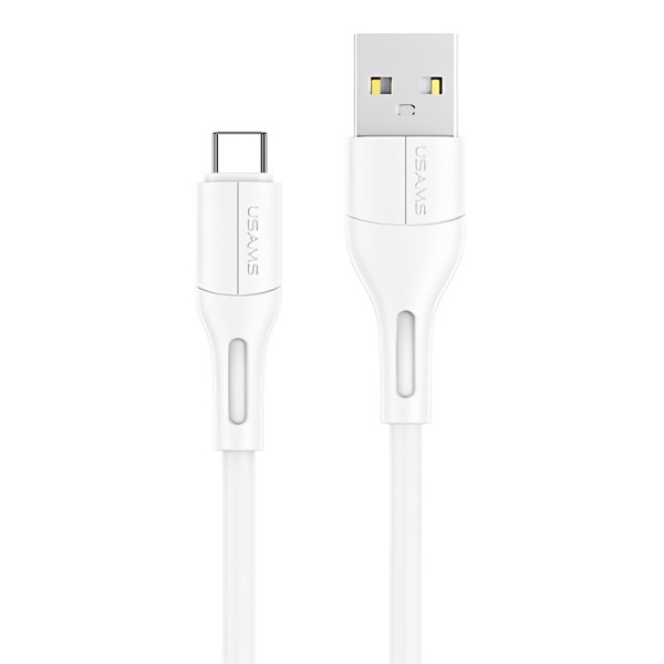 USAMS καλώδιο USB-C σε USB US-SJ501, 2A, 1m, λευκό - USAMS