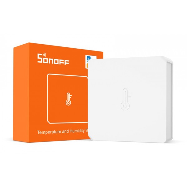 SONOFF smart αισθητήρας θερμοκρασίας & υγρασίας SNZB-02, ZigBee - Ανιχνευτές
