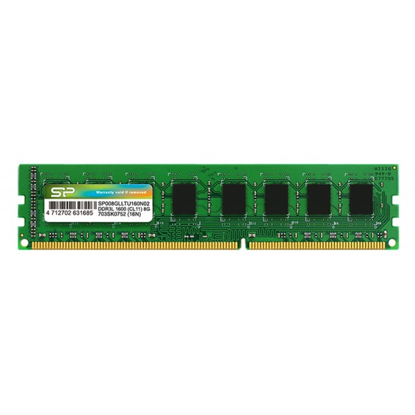 SILICON POWER μνήμη DDR3L UDIMM SP008GLLTU160N02, 8GB, 1600MHz, CL11 - Silicon Power