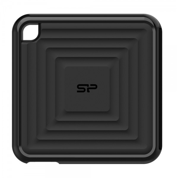 SILICON POWER εξωτερικός SSD PC60, 1TB, USB 3.2, 540-500MB/s, μαύρος - SSD Δίσκοι
