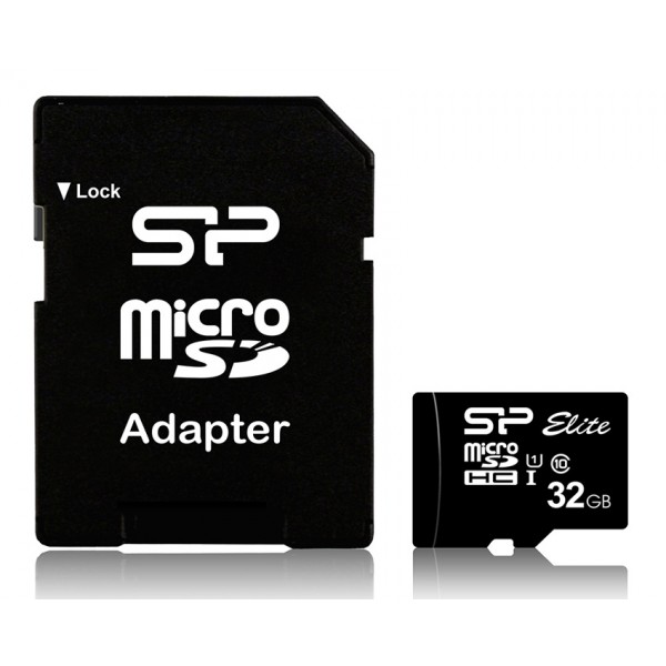 SILICON POWER κάρτα μνήμης Elite microSDXC UHS-1, 32GB, Class 10 - Silicon Power