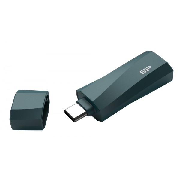 SILICON POWER USB-C Flash Drive Mobile C07, 32GB, USB 3.2, μπλε - Silicon Power