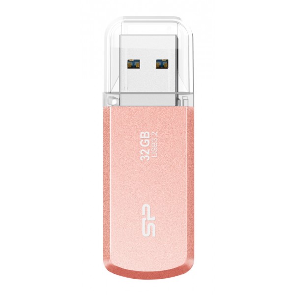 SILICON POWER USB Flash Drive Helios 202, 32GB, USB 3.2, ροζ χρυσό - Silicon Power