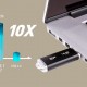 SILICON POWER USB Flash Drive Blaze B02, 64GB, USB 3.2, μαύρο