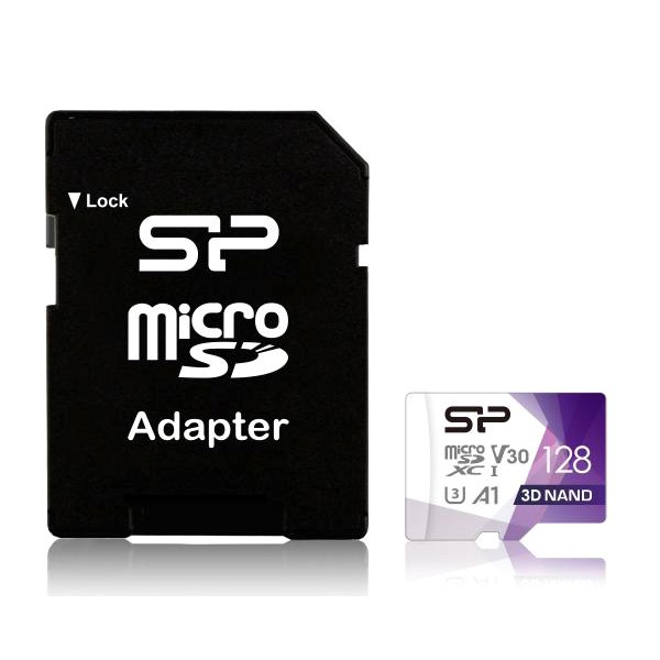 SILICON POWER κάρτα μνήμης Superior Pro microSDXC UHS-I, 128GB, Class 30 - PC & Περιφερειακά & Αναβάθμιση