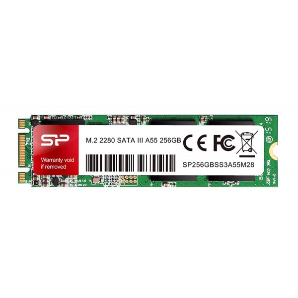 SILICON POWER SSD A55, 256GB, M.2 2280, SATA III, 560-530MB/s - SSD Δίσκοι