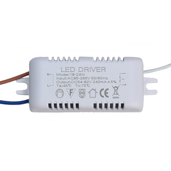 LED Driver SPHLL-DRIVER-004, 18-24W, 3x2x8cm - Παρελκόμενα Φωτισμού