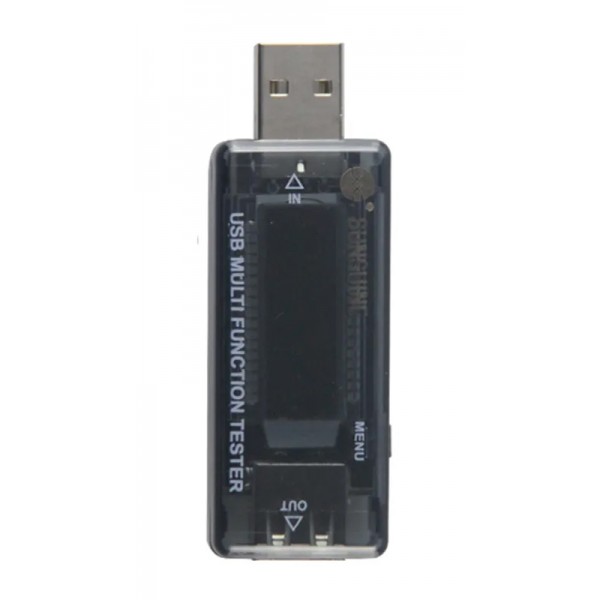 SUNSHINE USB tester φόρτισης SS-302A, V/A/Time/mAh - SUNSHINE