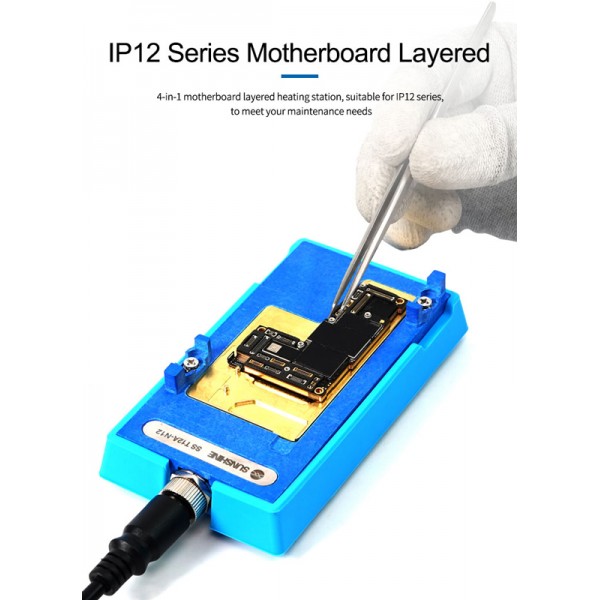 SUNSHINE βάση motherboard SS-T12A-N12 για iPhone 12 series, θερμαινόμενη - SUNSHINE