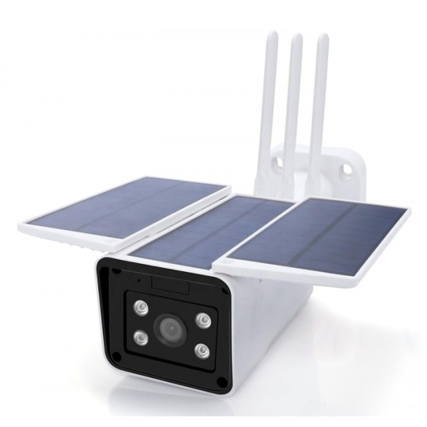 SECTEC smart ηλιακή κάμερα ST-S200-TY, 2MP, Wi-Fi, PIR, micro SD - Smart Κάμερες