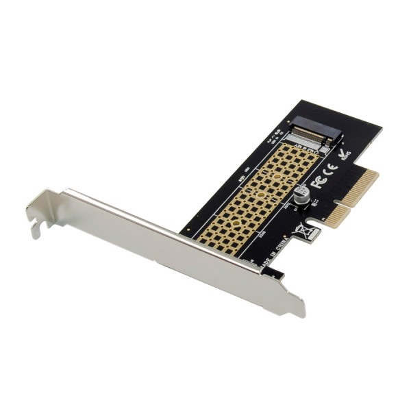 POWERTECH κάρτα επέκτασης 4x PCIe σε M.2 M Key NVMe ST534 - Κάρτες Επέκτασης PCI κ.α