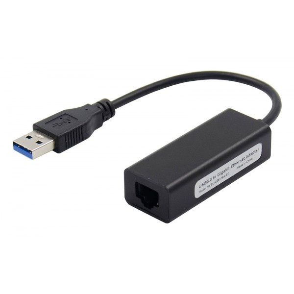 Αντάπτορας USB 3.0 σε RJ45 ST735, 1000Mbps, RTL8153, μαύρος - Δικτυακά
