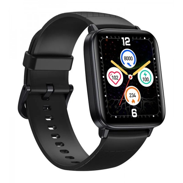 ZEBLAZE smartwatch Swim, 1.69", GPS, heart rate, 5 ATM, μαύρο - 