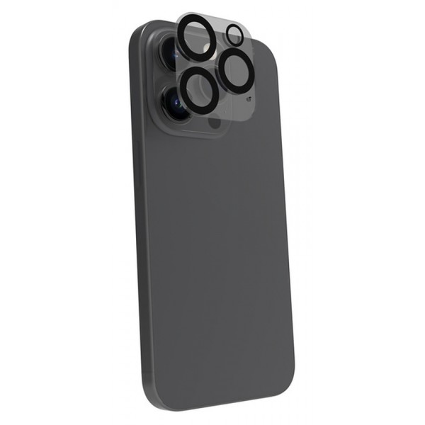 POWERTECH tempered glass 3D TGC-0663 για κάμερα iPhone 15 Pro - Mobile