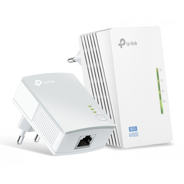 TP-LINK Wi-Fi AV600 Powerline Extender Kit TL-WPA4220, 300Mbps, Ver. 4.0 - Δικτυακά