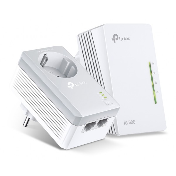 TP-LINK Powerline Wi-Fi Kit TL-WPA4226-KIT, AV600 600Mbps, Ver: 4.0 - Δικτυακά