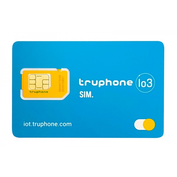 TRUPHONE προπληρωμένη κάρτα SIM Io3, 500MB, για GPS tracker - TRUPHONE