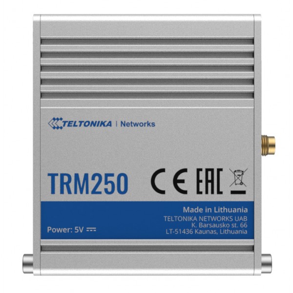 TELTONIKA Industrial cellular modem TRM250, 4G LTE Cat M1, USB - Teltonika