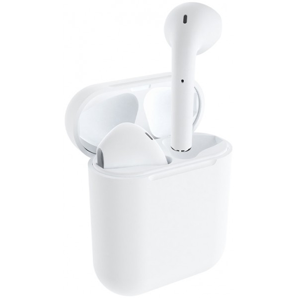 CELEBRAT earphones W10, true wireless, με θήκη φόρτισης, λευκά - Ακουστικά - Bluetooth