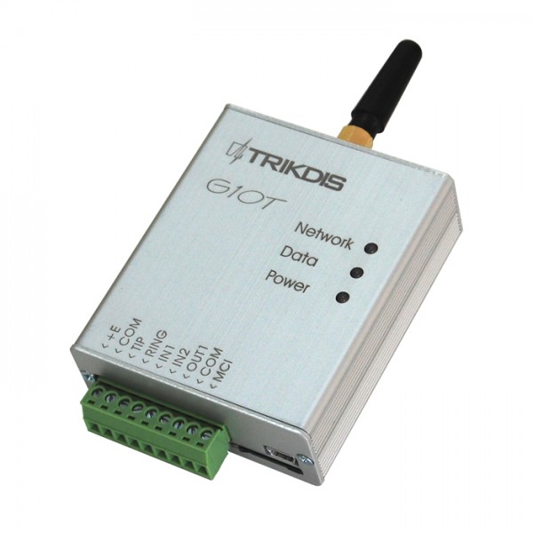 TRIKDIS GSM/GPRS Μεταδότης σημάτων συναγερμού G10T, προγρ/νος, Universal - TRIKDIS