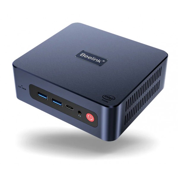 BEELINK mini PC U59, Intel CPU N5105, 8GB, 500GB SSD, Windows 11 Pro - 
