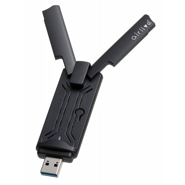 AIRLIVE ασύρματος USB αντάπτορας USB-18AX, Wi-Fi 6 1800Mbps, dual band - Δικτυακά