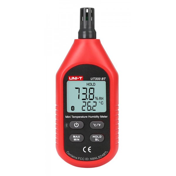 UNI-T ψηφιακό θερμόμετρο & υγρασιόμετρο UT333BT, Bluetooth - UNI-T