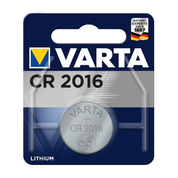 VARTA μπαταρία λιθίου CR2016, 3V, 1τμχ - VARTA