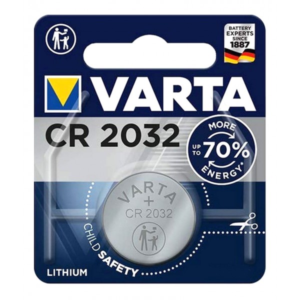 VARTA μπαταρία λιθίου CR2032, 3V, 1τμχ - VARTA