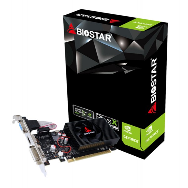 BIOSTAR VGA GeForce GT730 VN7313TH41-TBARL-BS2, GDDR3 4GB, 128bit - Σύγκριση Προϊόντων