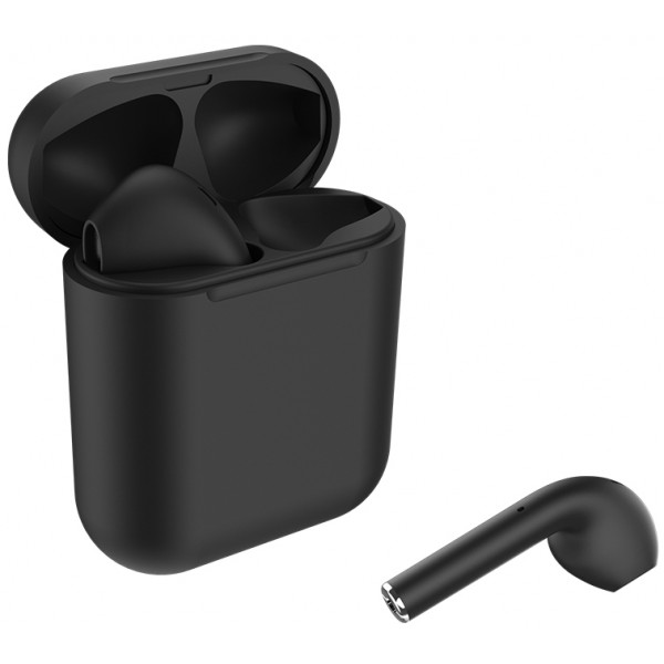 CELEBRAT earphones W10, true wireless, με θήκη φόρτισης, μαύρα - Ακουστικά - Bluetooth