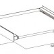 BRATECK Βάση σύνδεσης πλυντηρίου/στεγνωτηρίου WDS-01, με συρτάρι, λευκή